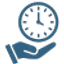 Time saving icon